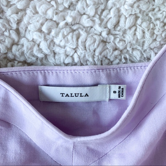 Aritzia Lipinski Talula Lilac Dress - Picture 5 of 6